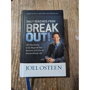 Daily Readings from Break Out!: 365 Devotional -Joel Osteen hardcover